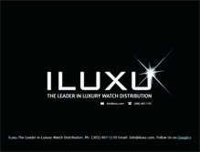 Tablet Screenshot of iluxu.com